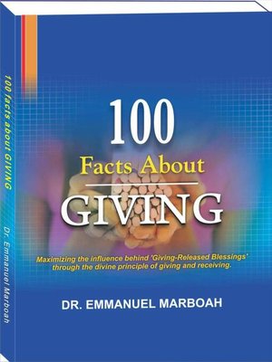 cover image of 100 Facts About Giving
